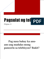 Pagsulat NG Teksto