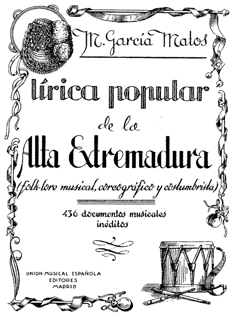 Lírica popular de la alta extremadura