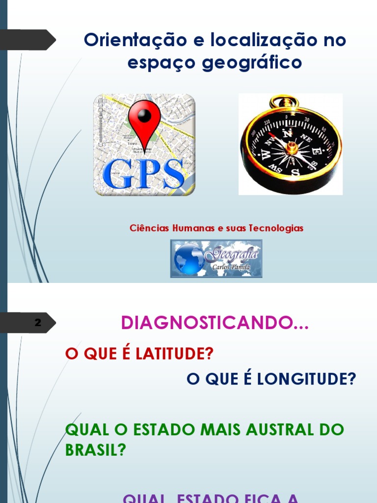 Orientação e Localização Geográfica | PDF | Geografia Física | Geodésia