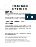 QUÉ SON LAS REDES SOCIALES? ¿PARA QUÉ SIRVEN? FUNCIONALIDAD E HISTORIA