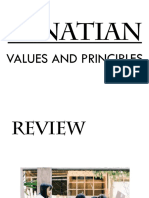 Ignatian Values and Principles PDF