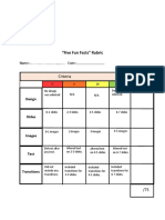 Rubric Valerio