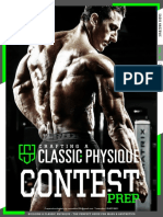 Classic Physique Contest Prep