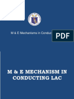 M & E Mechanisms in Conducting LAC