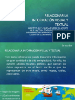 Relacionar Información Visual y Textual