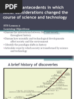 STS Lesson 2