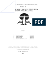 Modul 12 Pembelajaran Bahasa Indonesia