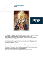 Brief Research On Nuestra Señora de Guia