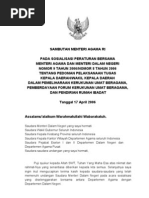 Download PERATURAN BERSAMA MENAG  MENDAGRI LENGKAP SAMBUTAN by Yuli Anto SN42920813 doc pdf