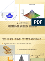 Uji Normalitas Bivariat