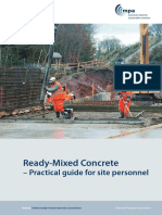 Ready-Mixed Concrete: - Practical Guide For Site Personnel