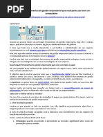 ARTIGO - CONSULTORIA - Ferramentas de Gestão Empresarial Sem o Uso de Um Computador (Pluga)