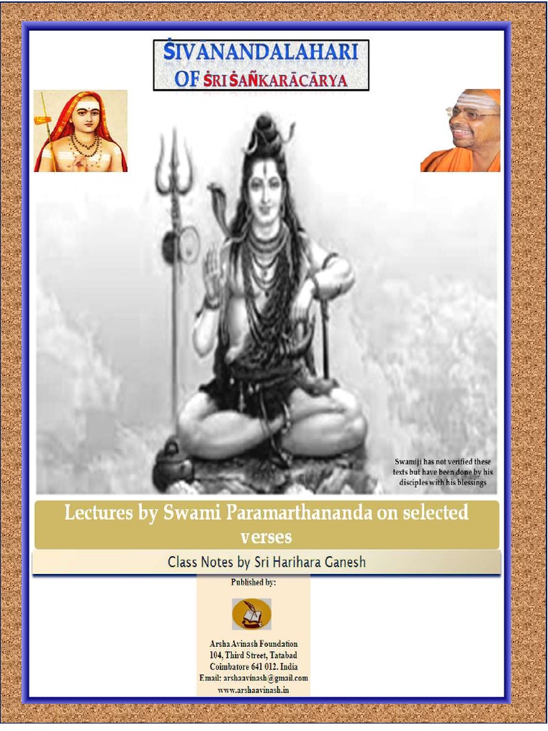 Shivananda Lahri | PDF | Bhagavan | Shiva