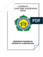 Laporan Evaluasi Diri Madrasah (EDM)