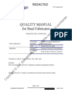 Aisc Quality Manual