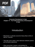 Economic Development in Asia - The Political Economy of Development in Asia