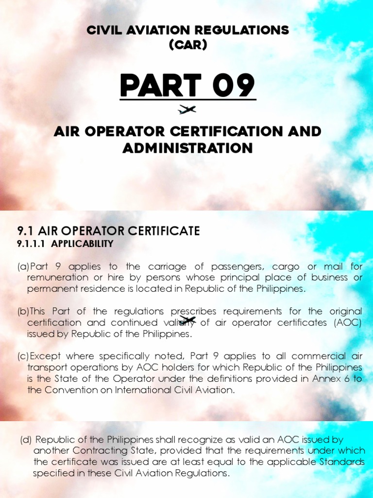 Pcar 09 PDF Instrument Flight Rules Visual Flight Rules