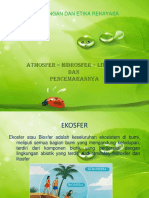 Atmosfer - Hidrosfer - Litosfer Dan Pencemarannya: Lingkungan Dan Etika Rekayasa