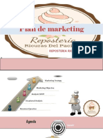 Plantilla Marketing Plan - A Delipostres