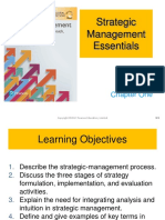 Strategic Management Essentials: Chapter One