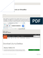Manual de Instalacion de Ubuntu en VirtualBox PDF