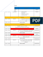 Lampiran 2. Run Down Acara JAM Jenis Kegiatan Pembicara PJ