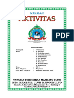 Makalah Aktivitas Kebugaran Jasmani