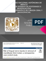 Complicaciones en Remoción de Tercer Molar Inferior