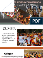 Cumbia, Mapale y Champeta