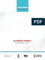 Accidente Ofídico 2017