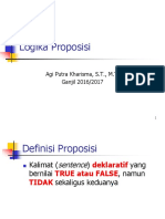 Logika Proposisi PDF