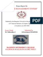 "Tollgate Management System": Project Report On