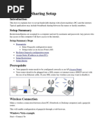 Bandwidth Sharing Setup