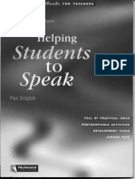 Helping Students To Speak PDF