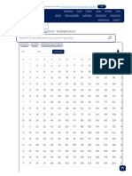 100x100 Times Tables Grid130851