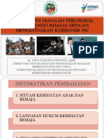 Deteksi Dini Posyandu Remaja Dan Instrumen PSC 24 Sept