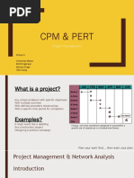 CPM & Pert: Project Management