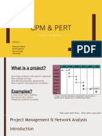 CPM & Pert: Project Management