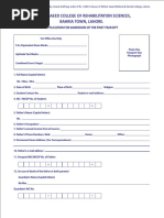 DPT form