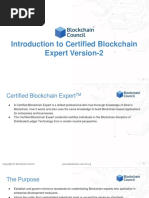 Introduction To Certified Blockchain Expert Version-2