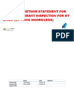 MS For Liquid Pentrant Inspection