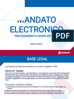 Mandato electrónico SUNAT