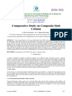 Comparative Study On Composite Stub Column: Nternational Ournal of Nnovative Esearch in Cience, Ngineering and Echnology