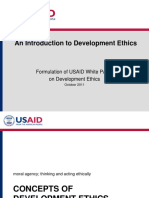 Introduction To Development Ethics 1
