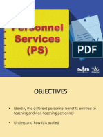 Personnel Services in Government