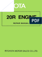 Toyota 20R Engine Service Manual
