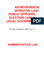 Admin Law 2018 by Enrique Dela Cruz