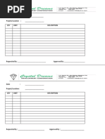 Pull Out Form | PDF