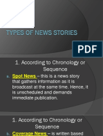 Types of News Stories