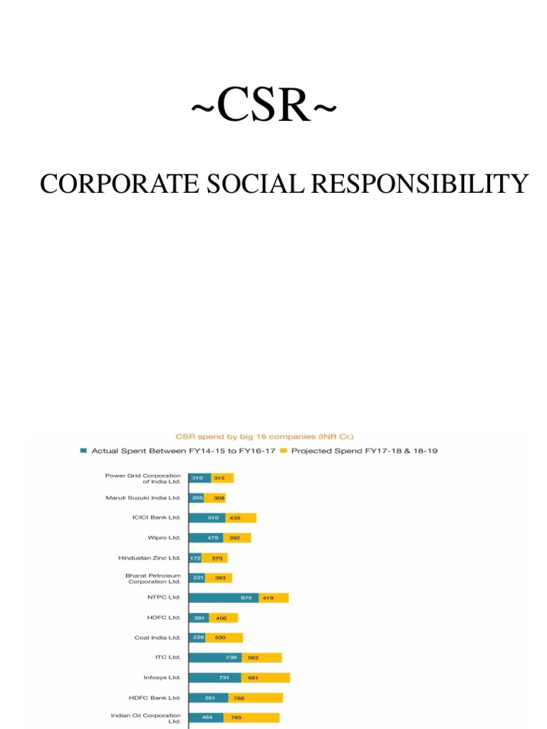 Corporate Social Responsibility | PDF